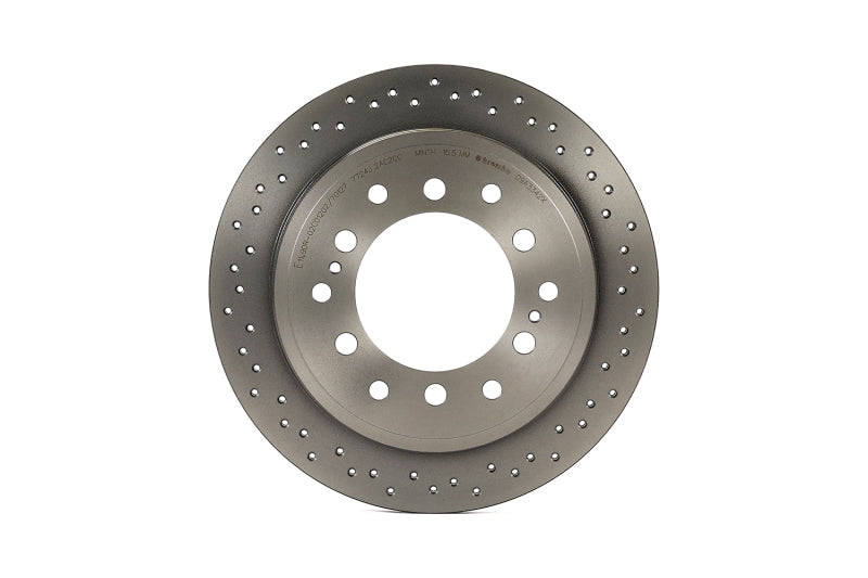 Brembo OE Brembo 10-20 Lexus GX460 / 10-20 Toyota 4Runner Drilled Xtra Brake Disc - Rear