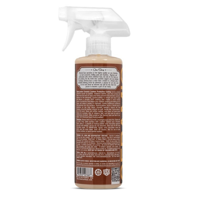 Chemical Guys HydroLeather Ceramic Leather Protective Coating - 16oz