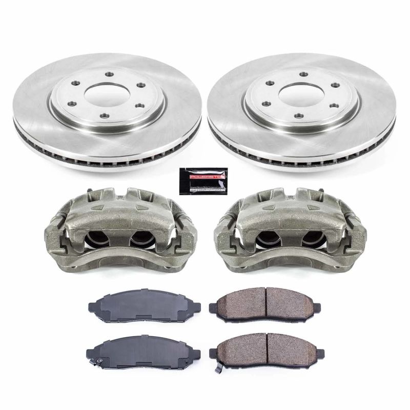 PowerStop Power Stop 2019 Nissan Frontier Front Autospecialty Brake Kit w/Calipers