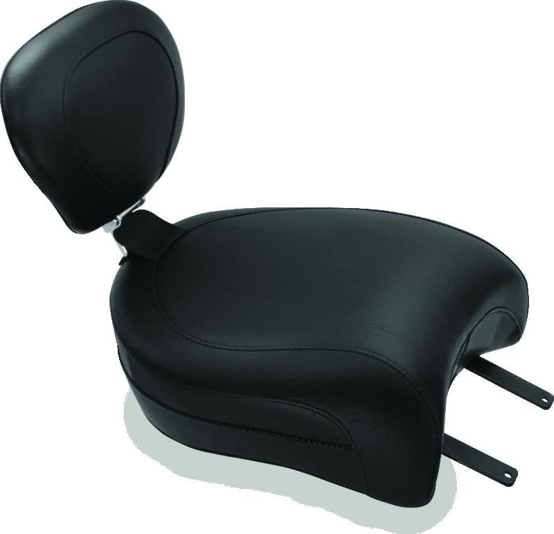 Mustang Motorcycle Mustang 14-21 Indian Chieftain,Chief Cl,Dark Horse,Rdmaster,Vint Touring Recessed Pass Seat - Black