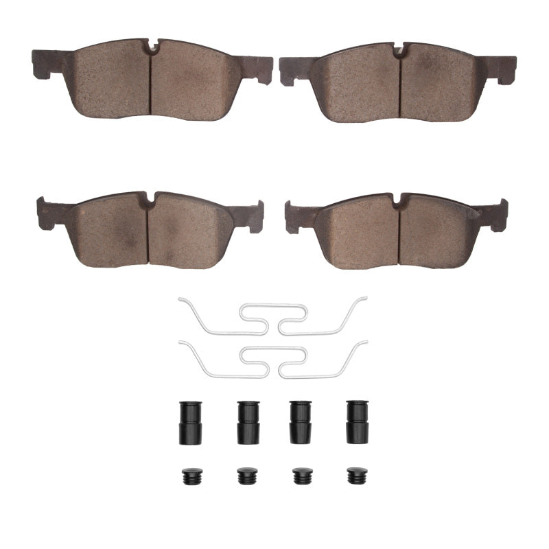R1 Concepts R1 15-19 Jaguar E-Pace Front Euro Ceramic Pads & Hardware Kit