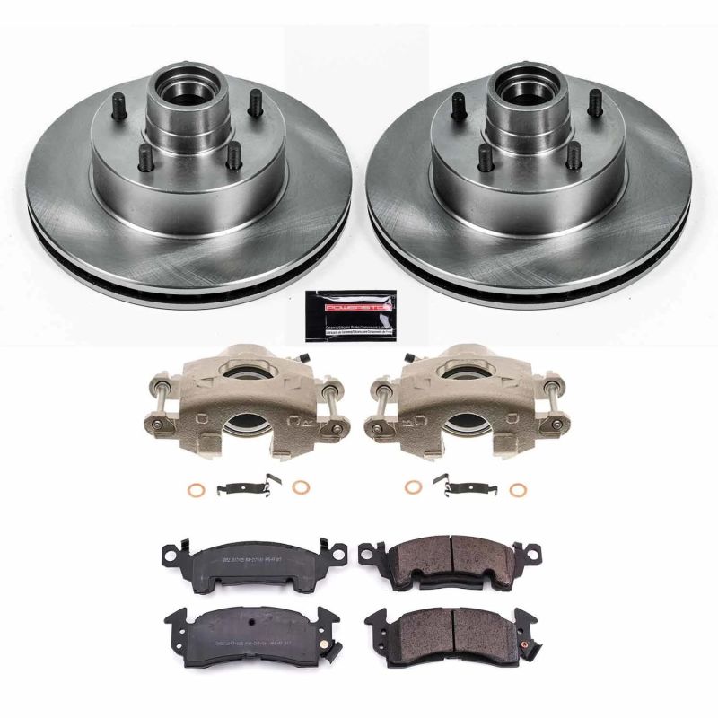 PowerStop Power Stop 1977 Buick Century Front Autospecialty Brake Kit w/Calipers