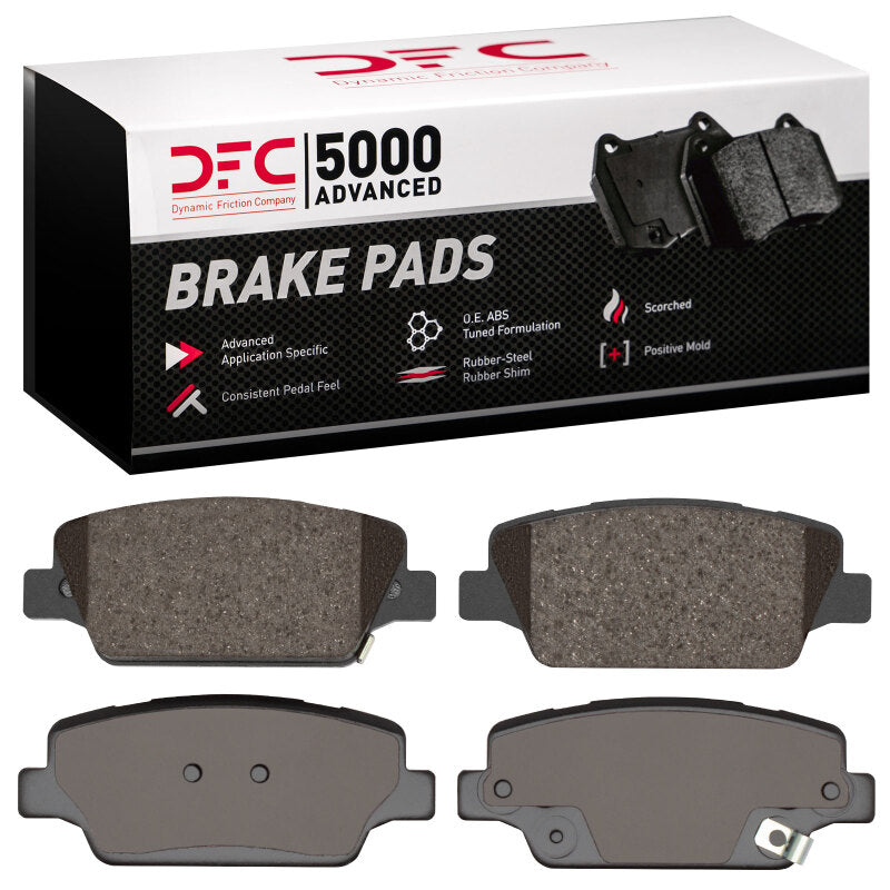 DFC 17-19 Kia Cadenza Rear 5000 Advanced Ceramic Brake Pads