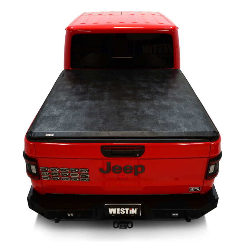 Westin 20-24 Jeep Gladiator JT 5ft. Bed Soft Roll Tonneau Cover - Black