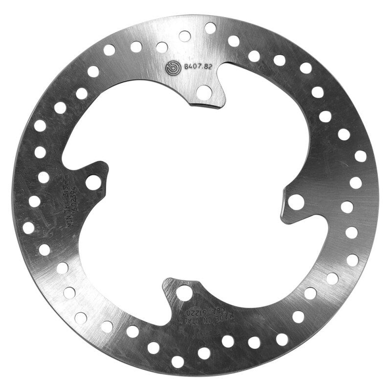 Brembo Powersports Brembo 06-08 Kawasaki KX 125cc 240x4mm Brake Disc - Rear Fixed