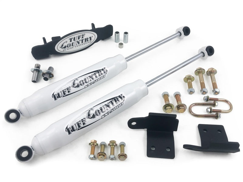 Tuff Country 03-07 Dodge Ram 2500 4wd Dual Steering Stabilizer (In-Line Style)