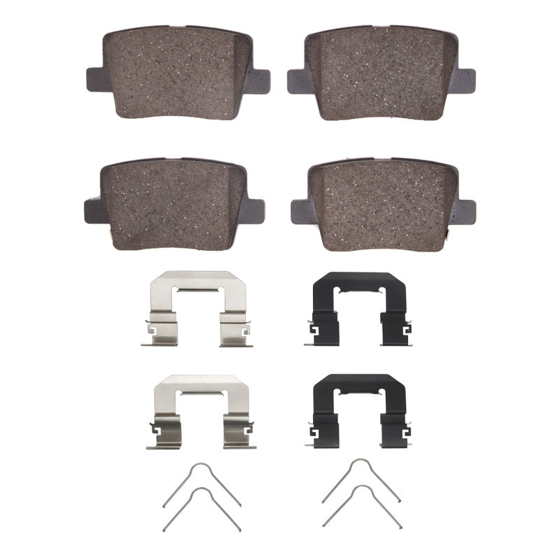 R1 Concepts R1 -22 Genesis G90 Rear Ceramic Pads & Hardware Kit