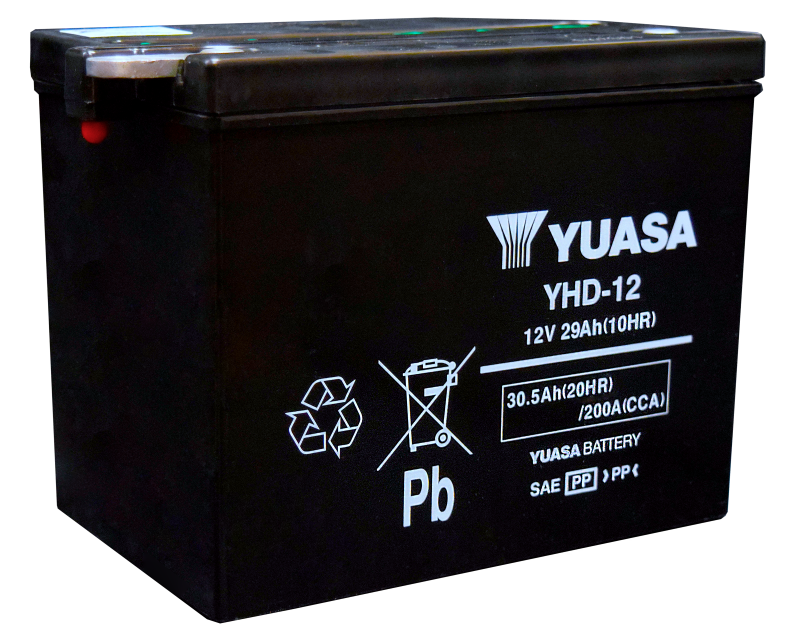 Yuasa Battery Yuasa YHD-12 Yumicron CX 12-Volt Battery