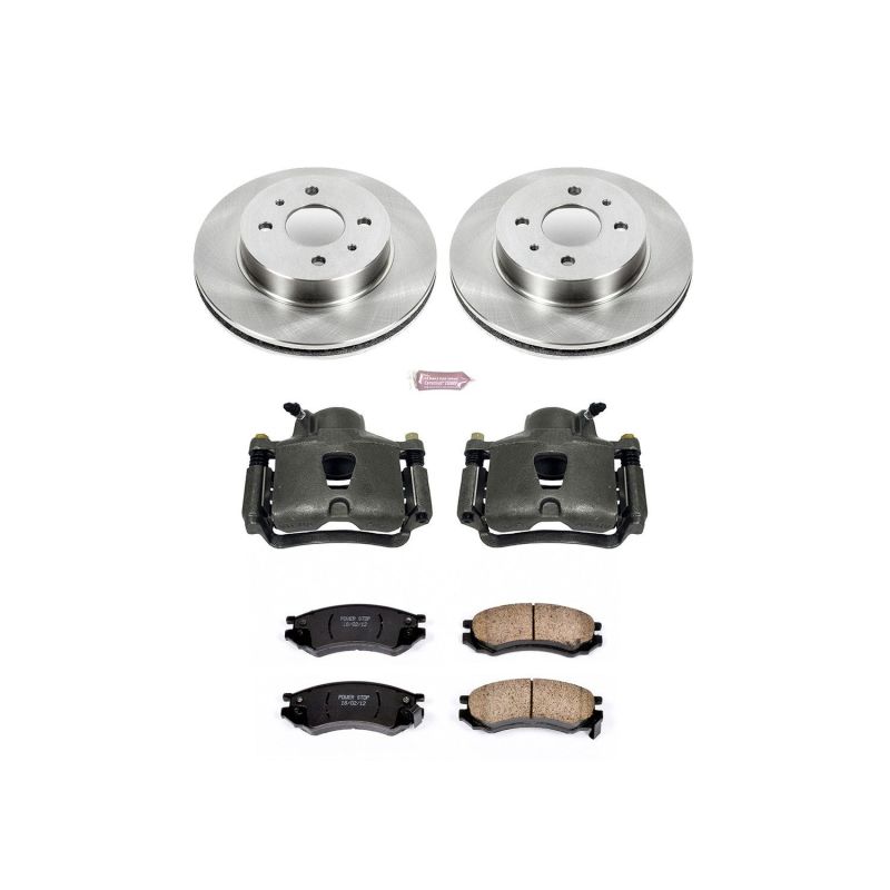 PowerStop Power Stop 91-92 Saturn SC Front Autospecialty Brake Kit w/Calipers
