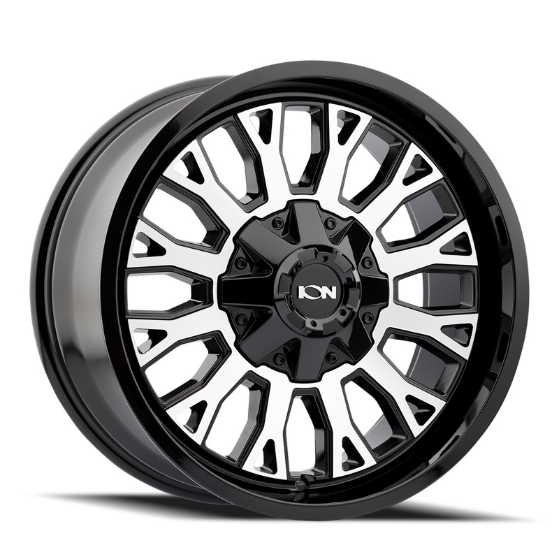 ION Wheels ION Type 152 20x9 / 8x180 BP / 0mm Offset / 124.1mm Hub Black/Machined Wheel