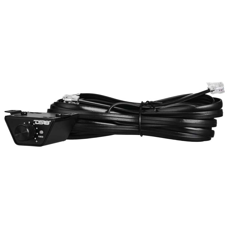DS18 1-Channel Amp Class D Full-Range Monoblock 5000 Watts RMS/1ohm DPIV1/0 Terminals Included Blue