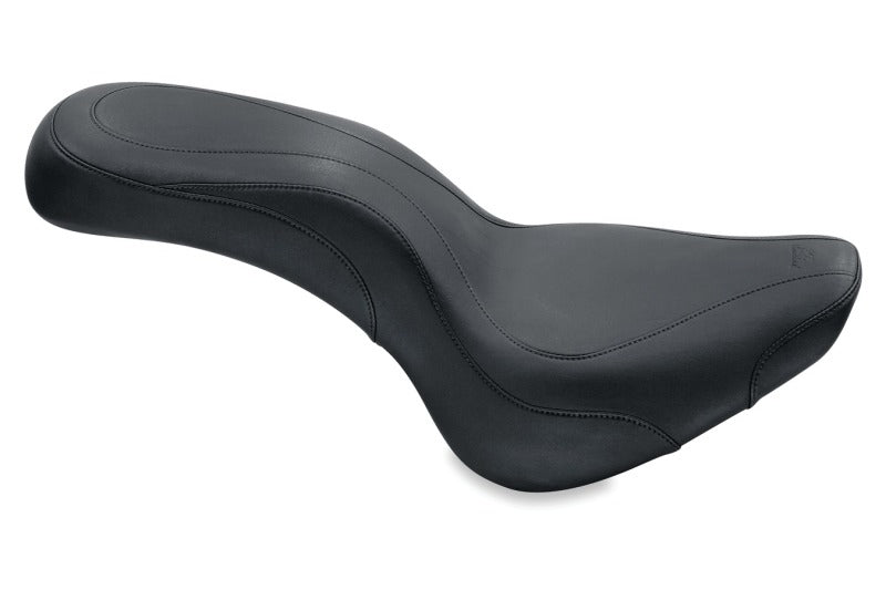 Mustang Motorcycle Mustang 06-17 Harley Softail Wide Tire (200mm) DayTripper 1PC Seat - Black