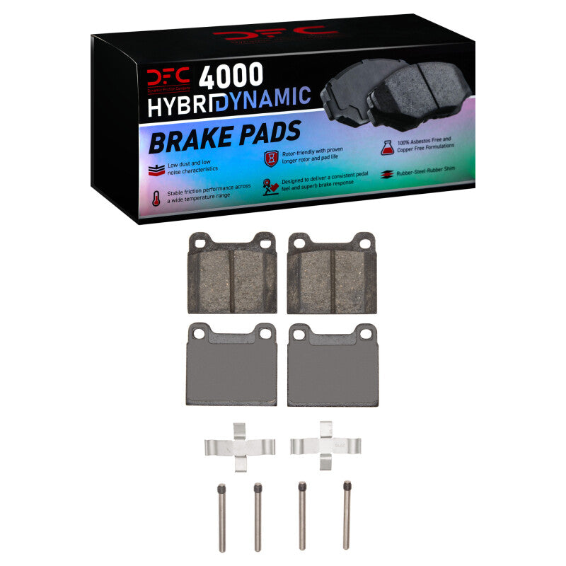 DFC 64-74 Alfa Romeo Giulia Sprint Rear/Front 4000 HybriDynamic Brake Pads and Hardware Kit