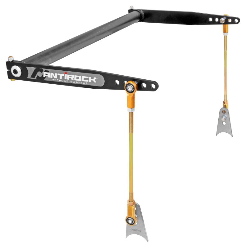RockJock Antirock Sway Bar Kit (36in x .1in Bar 18in Steel Arms)