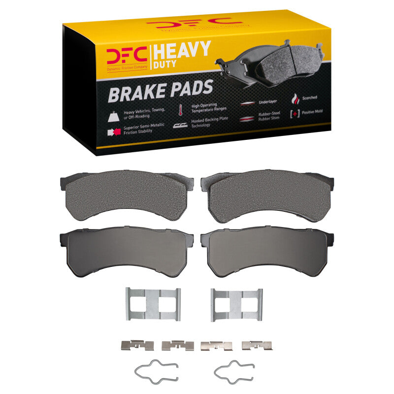 DFC 16-24 Freightliner MT35 Rear/Front Heavy Duty Pads and Hardware Kit