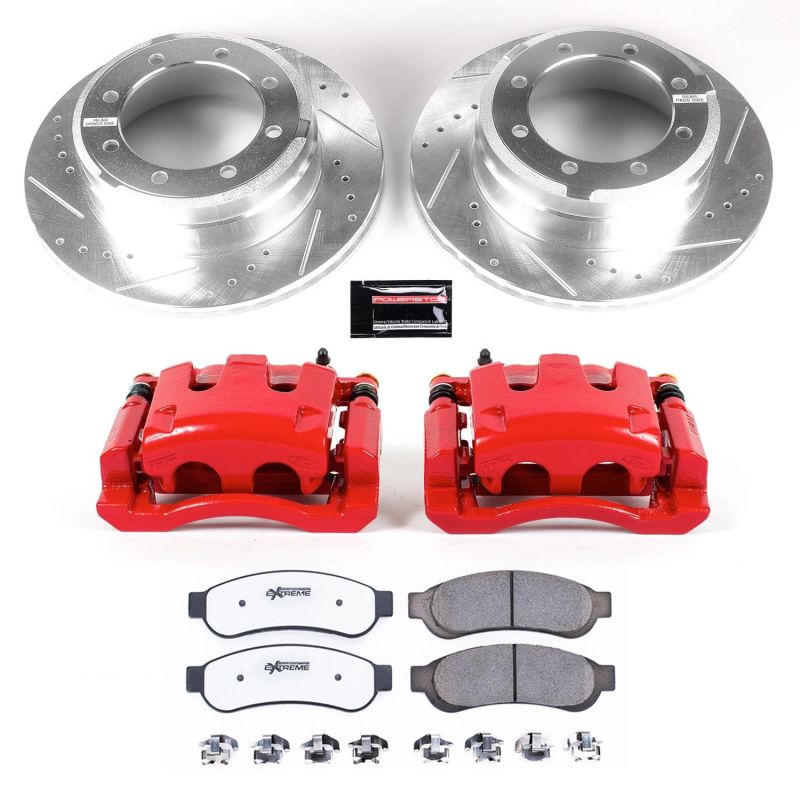 PowerStop Power Stop 10-12 Ford F-450 Super Duty Rear Z36 Truck&Tow Kit w/Cals