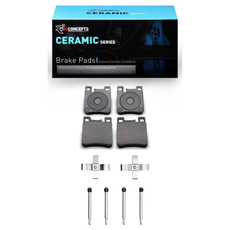 R1 Concepts R1 94-00 Mercedes-Benz CLK320 Rear Ceramic Pads & Hardware Kit