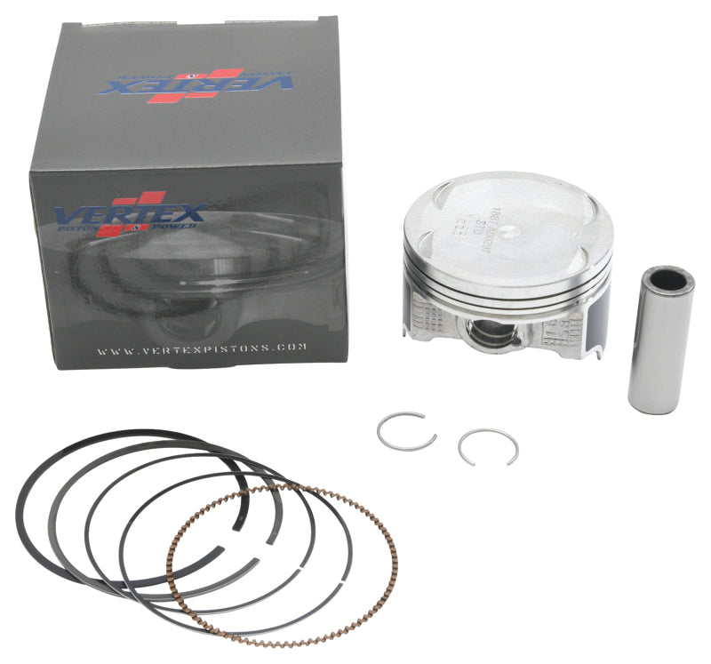 Vertex Pistons Vertex Piston 04-09 Kawasaki KFX 700 V-Force 700cc Cast Replica Piston Kit