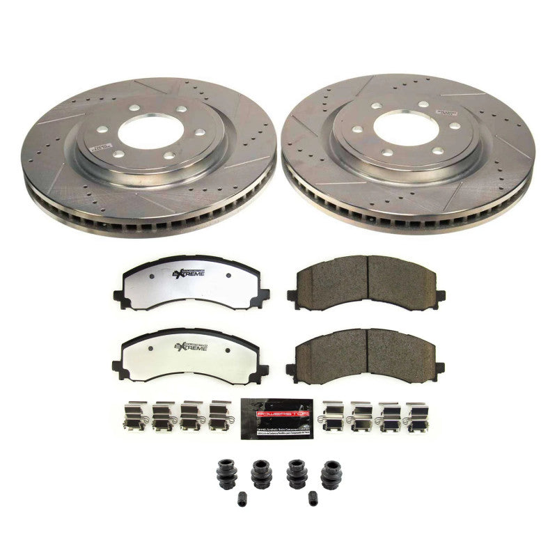 PowerStop Power Stop 2022 Lincoln Navigator Front Z36 Truck & Tow Brake Kit