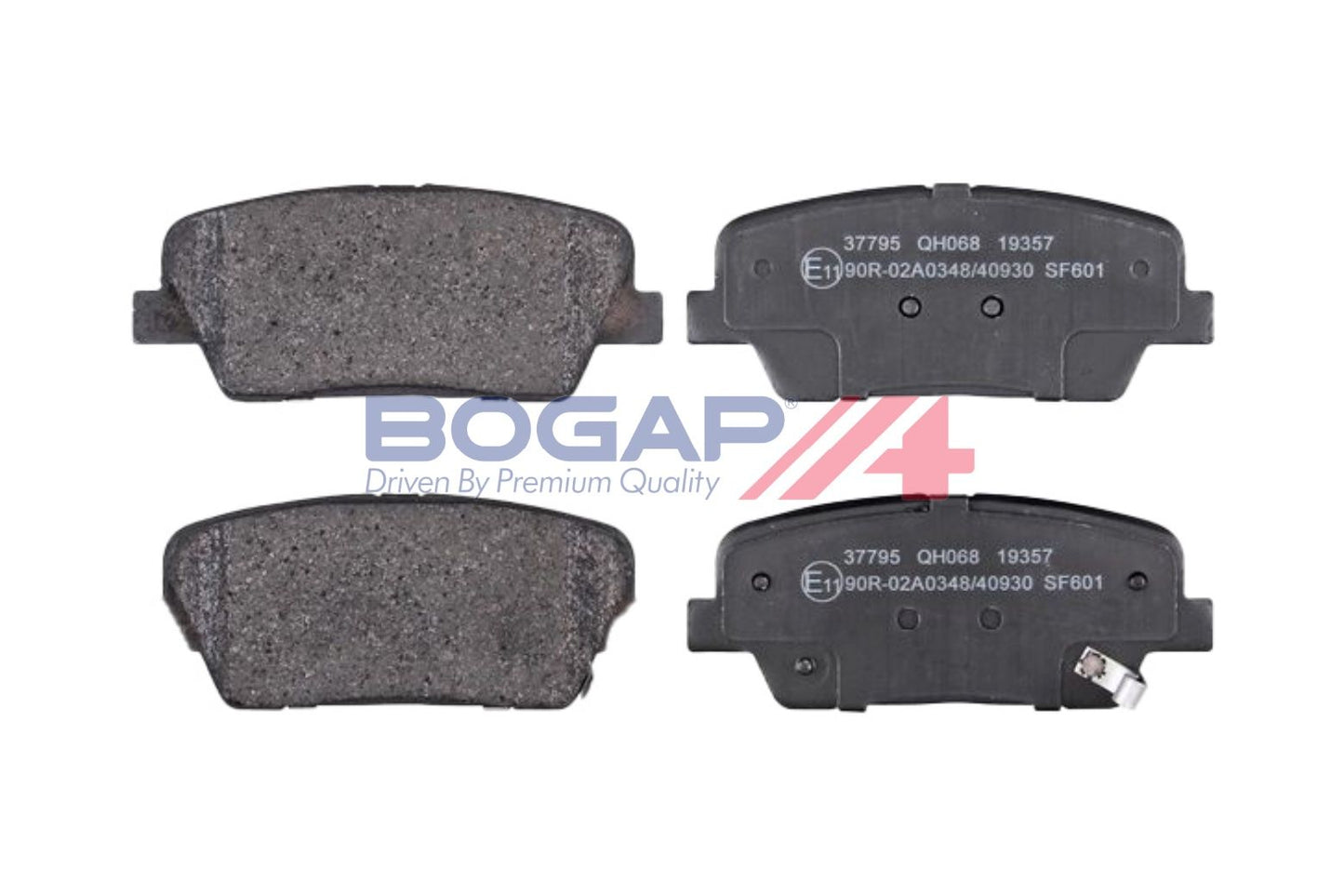 BOGAP Y8210218 Brake Pad Set, Disc Brake