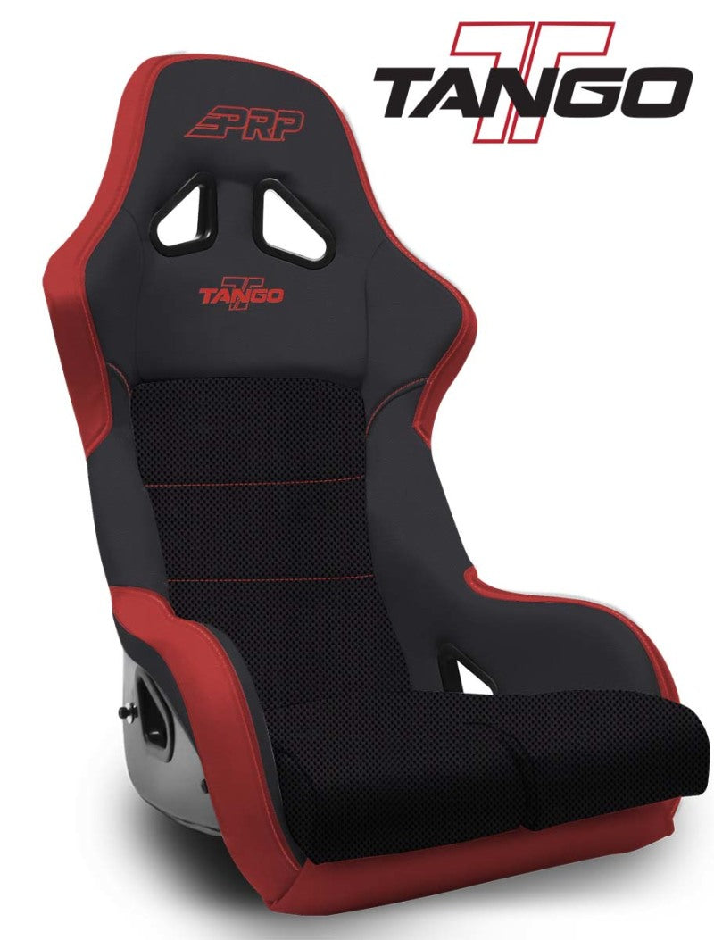 PRP Seats PRP Tango Composite Seat- Black/Red