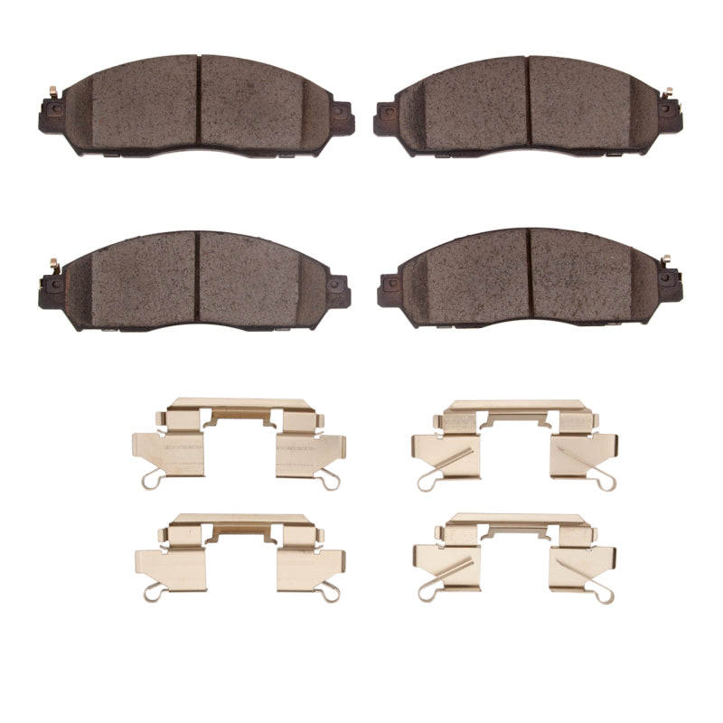 R1 Concepts R1 18-25 Nissan Leaf Front Ceramic Pads & Hardware Kit