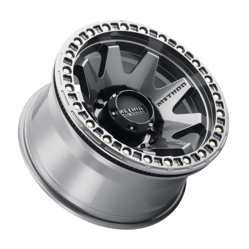Method Wheels Method MR108 17x9 -44mm Offset 8x6.5 130.81mm CB Gloss Titanium w/BH-H24125-38 Wheel