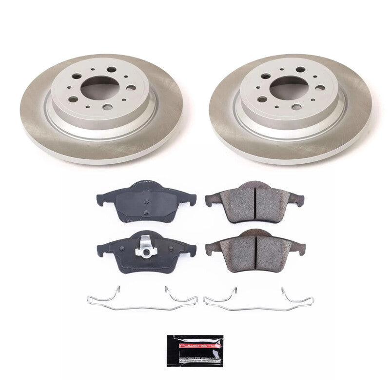 PowerStop Power Stop 03-07 Volvo XC70 Rear Semi-Coated Rotor Kit