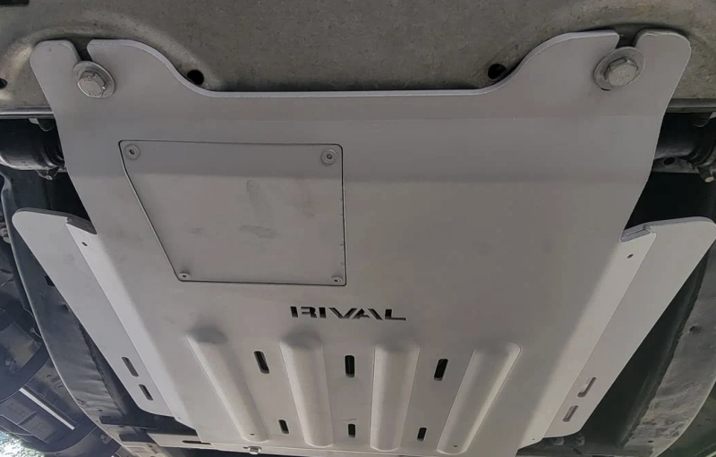 Rival 4x4 Rival 2015-2026 Ford F150 EcoBoost Only Aluminum Transmission Catalytic Converter Skid Plate