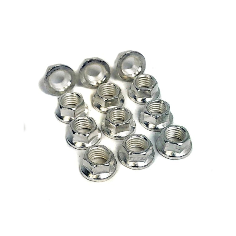 Baer Brakes Rotor Hardware, NAS Hex Locking Nuts & Washers - 12 Pack