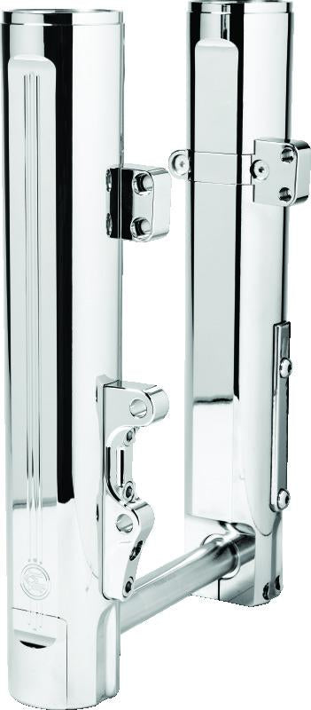 Performance Machine Dyna and M8 Softail Lower Leg Assembly 49mm - Chrome