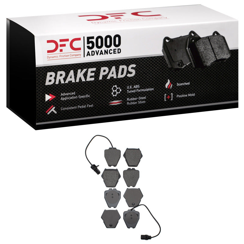 DFC 99-05 Audi A6 Quattro Front 5000 Advanced Low Metallic Brake Pads