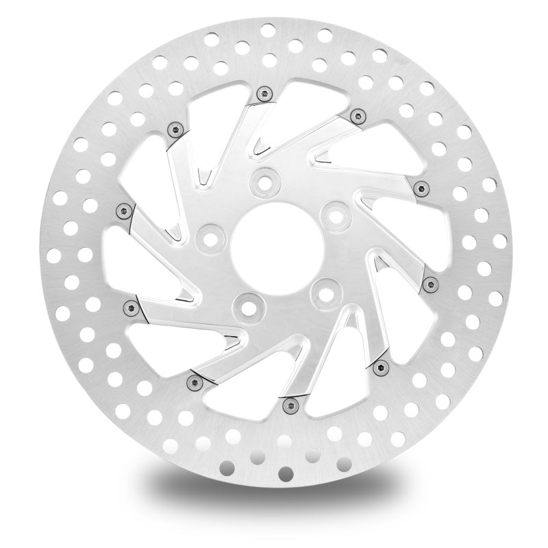 Performance Machine Disc/Carr 11.5 Del Rey Front Right - Chrome