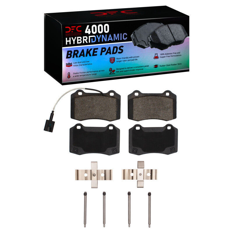 DFC 14-22 Maserati Ghibli Rear 4000 HybriDynamic Brake Pads and Hardware Kit