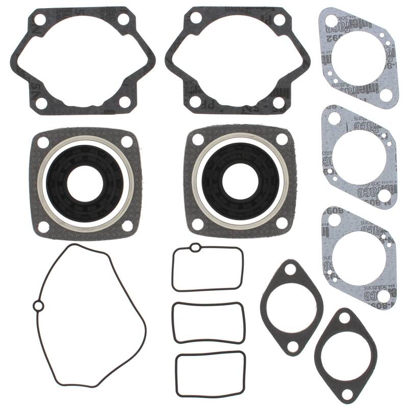 Vertex Pistons Vertex Gaskets 75-76 Moto ski Futura/440E FC/2 Complete Gasket Kit w/ Oil Seals