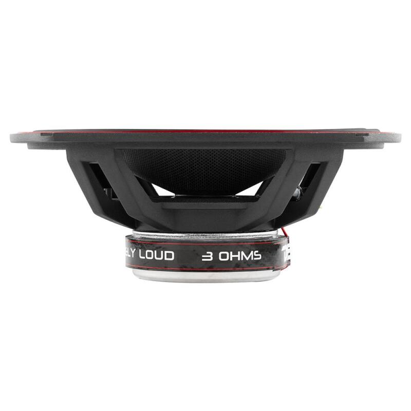 DS18 6x9in 160 Watts RMS 3 ohm 2-Way Coaxial Speakers And Component System w/ Fiberglass Cone