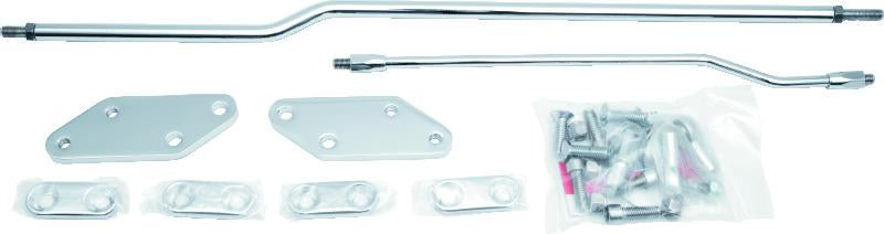 Kuryakyn 03-08 Dyna Forward Control Extenders 3in. - Chrome