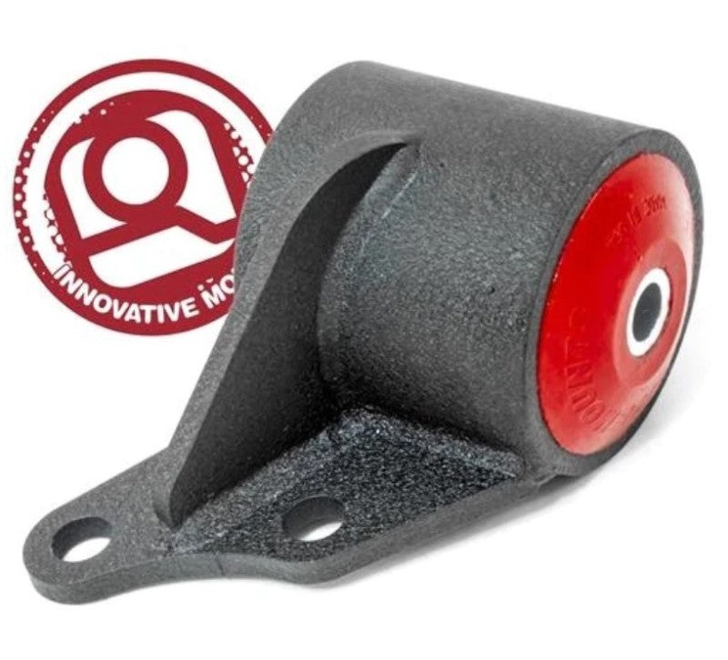 Innovative Mounts Innovative 90-93 Acura Integra B-Series Black Aluminum Mount 75A Bushing - LH Engine Mount