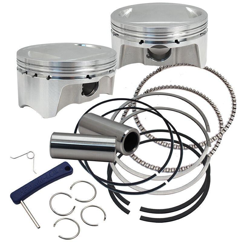 S&S Cycle 2007+ BT 3.937in x 4-3/8in Piston Set