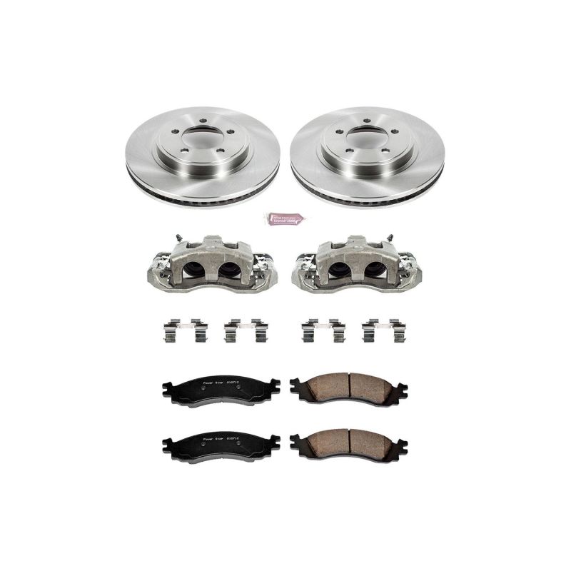 PowerStop Power Stop 06-10 Mercury Mountaineer Front Autospecialty Kit w/Cals