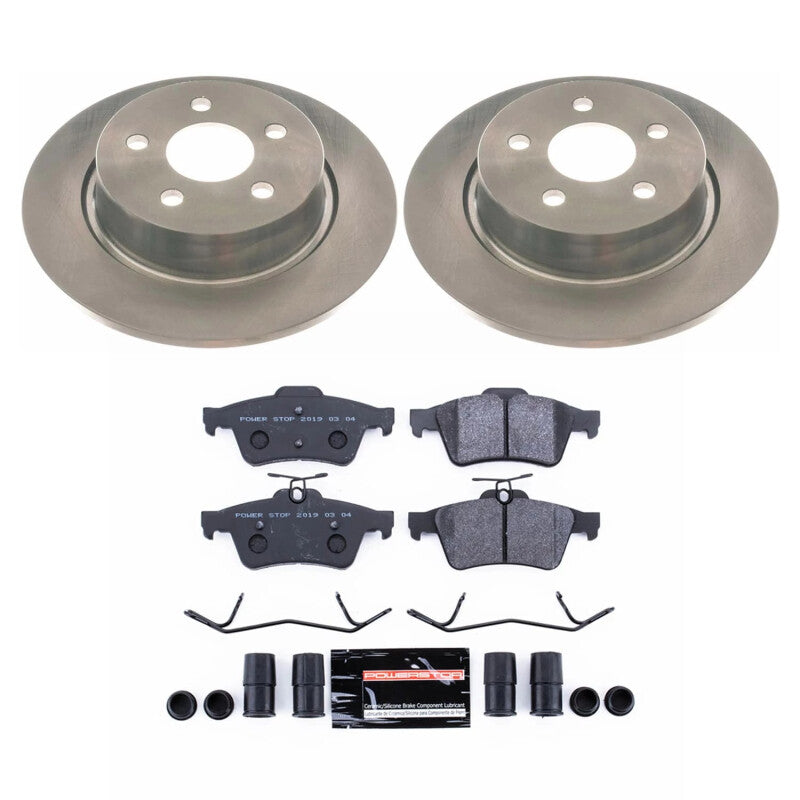 PowerStop Power Stop 18-23 Ford Transit Connect Rear Track Day Spec Brake Kit