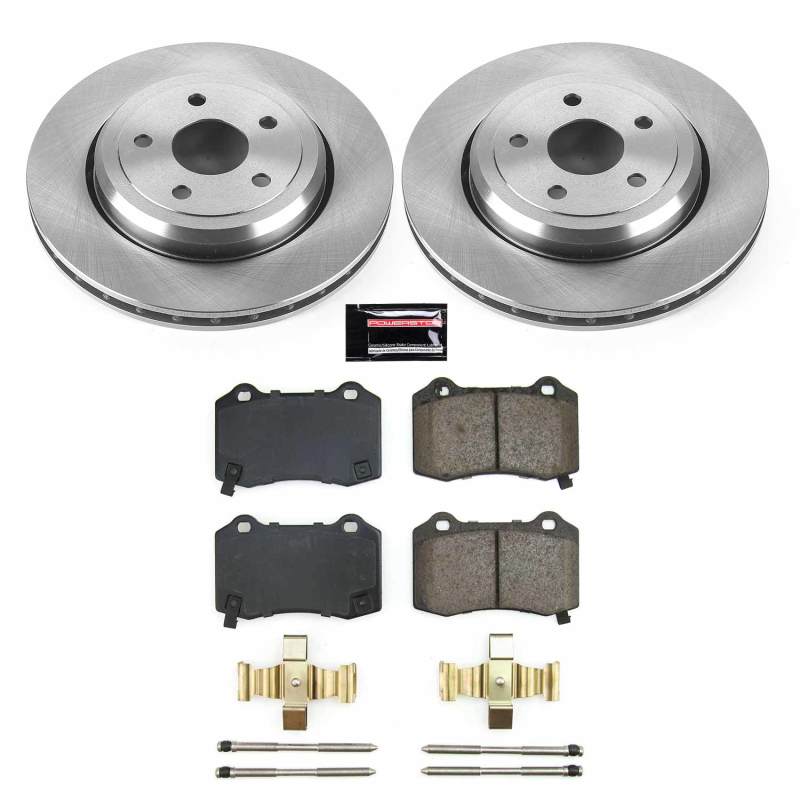 PowerStop Power Stop 18-21 Jeep Grand Cherokee Rear Autospecialty Brake Kit
