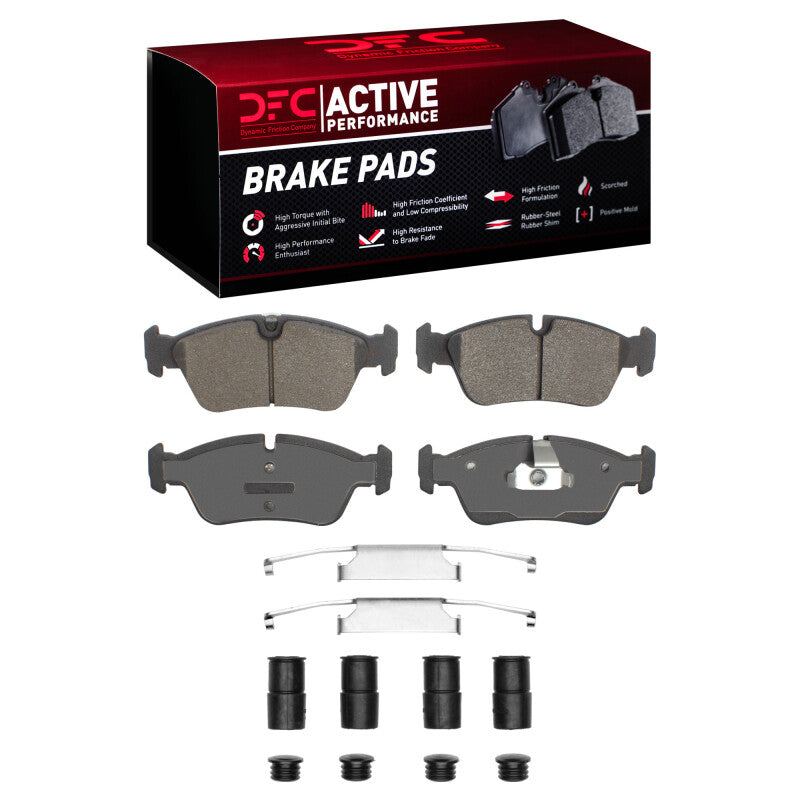 DFC 91-98 BMW 318i Front Active Performance Pads and Hardware Kit