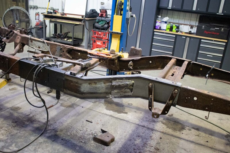 Rustbuster Leaf Spring Frame Section Left Side