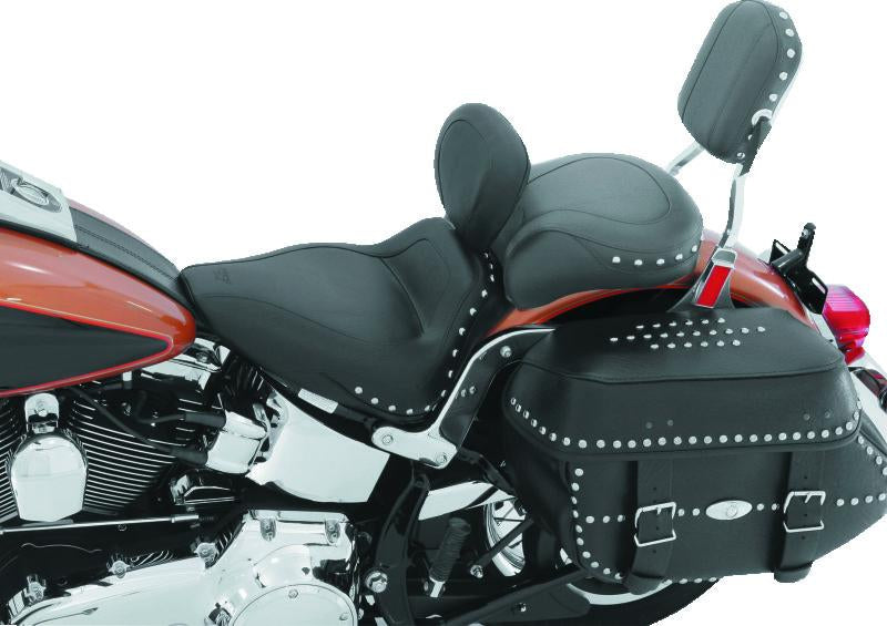 Mustang Motorcycle Mustang 04 Suzuki VZ1600 Marauder, 04-05 Boulevard M95 Sport Touring 2PC Seat - Black