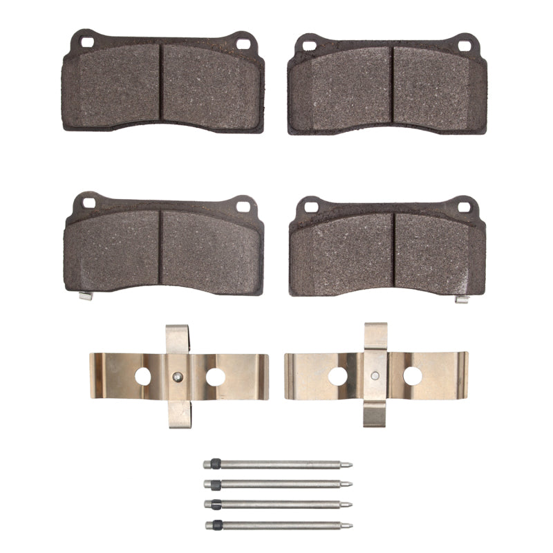 DFC 03-17 Dodge Viper Front/Rear Active Performance Pads and Hardware Kit