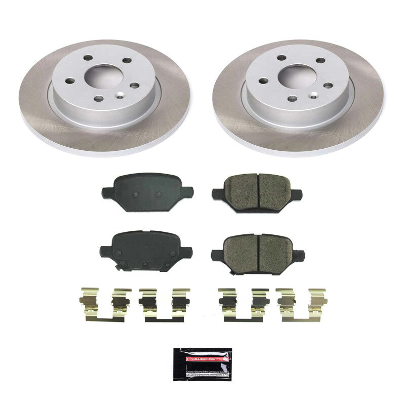 PowerStop Power Stop 18-22 Chevrolet Trax Rear Semi-Coated Rotor Kit