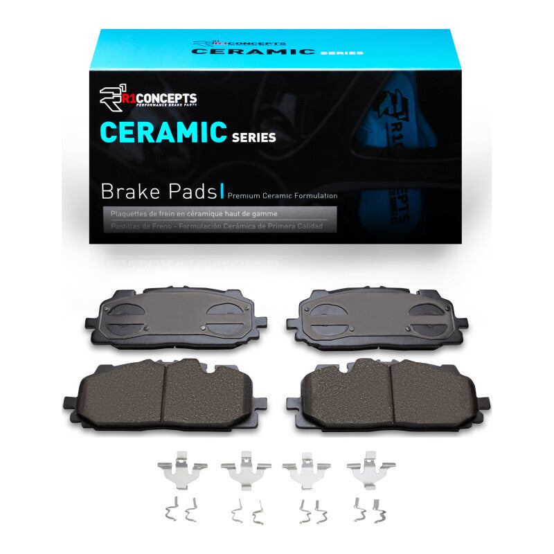 R1 Concepts R1 2017-2025 Audi RS5 Sportback Front R1 Ceramic Pads & Hardware Kit