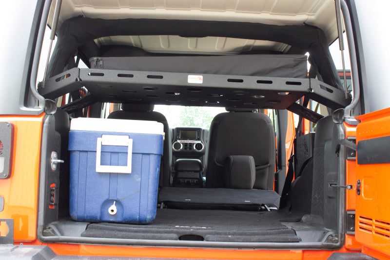 Fishbone Offroad 07-18 Jeep Wrangler JK 4 Door Fishbone Offroad Interior Storage Rack