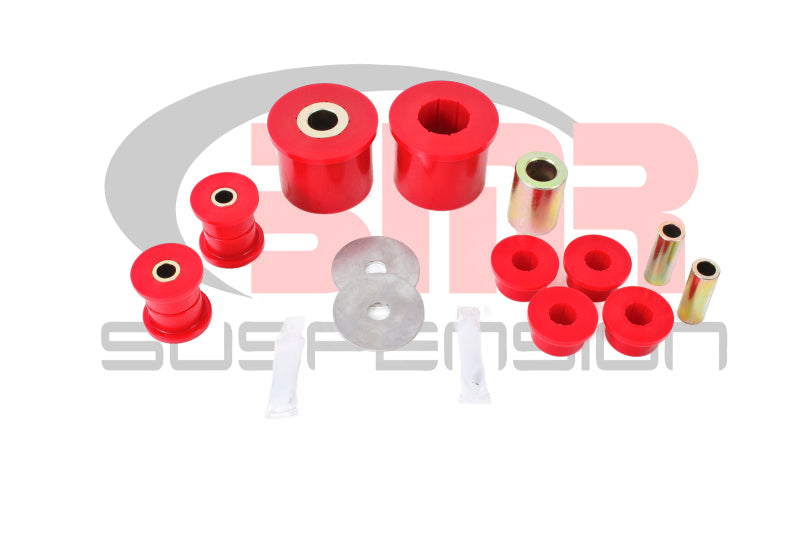 BMR Suspension BMR 08-09 Pontiac G8 Rear Suspension Bushing Kit (BK004 BK005 BK006) - Black/Red